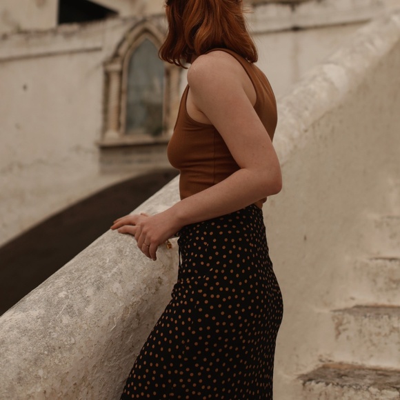 Rouje Paris Carina Skirt Polka Dot Spring 2022 Size EU 34 - Picture 2 of 10